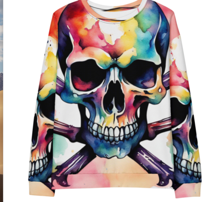 Skull sweatshirt