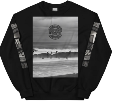 crew neck black sweat shirt