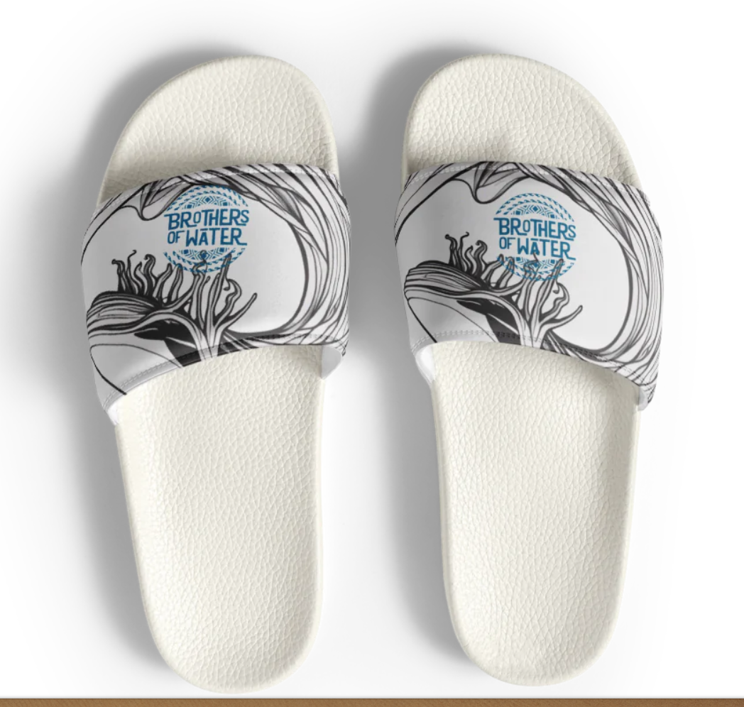 Slide in sandals