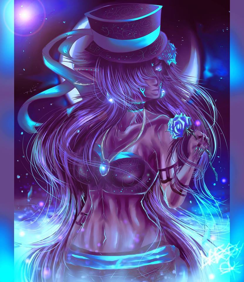 Semi realism, half body - full colour