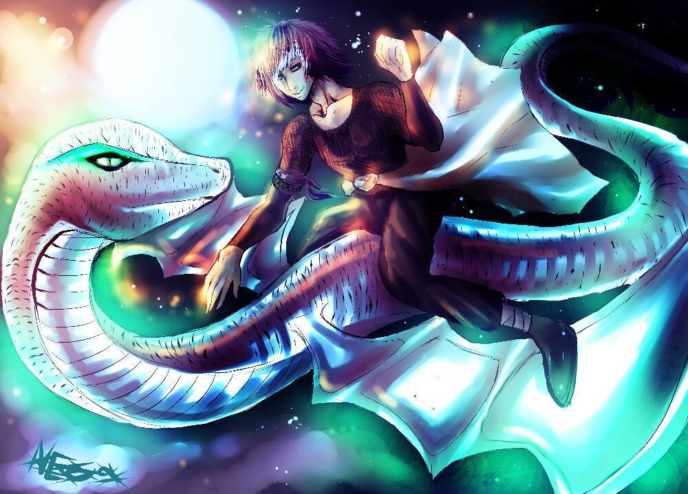 1 character + 1 creature - full colour