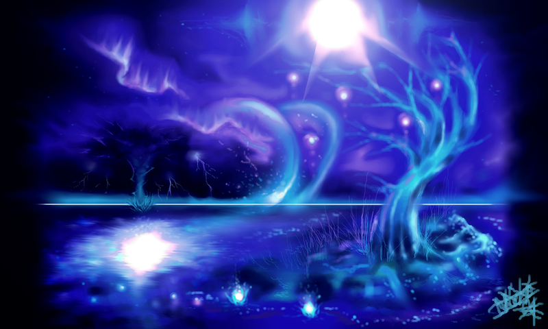 spacescape/landscape - full colour