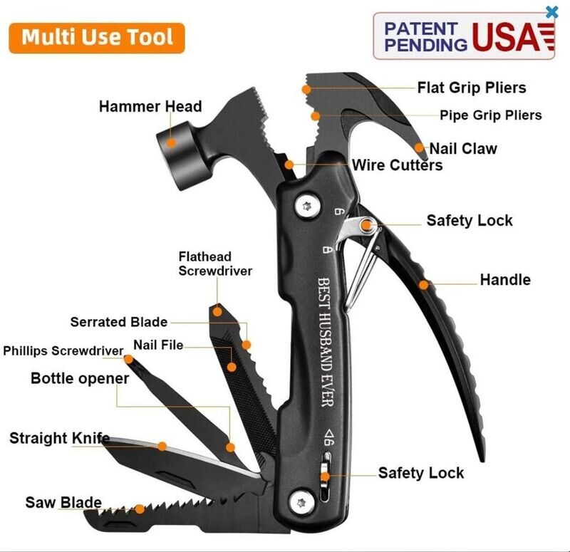 FATHERS DAY!! DIA DEL PADRE!
All-In-One Tools, Mini Hammer Tools -  Herramientas Multi Uso