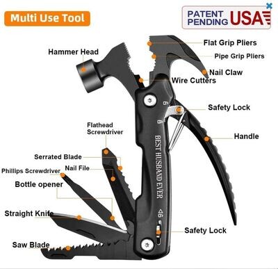 FATHERS DAY!! DIA DEL PADRE!
All-In-One Tools, Mini Hammer Tools -  Herramientas Multi Uso