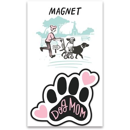 Dog mom magnet