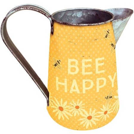 Bee Happy Pitcher