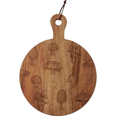 Mushrooms Cutting Board