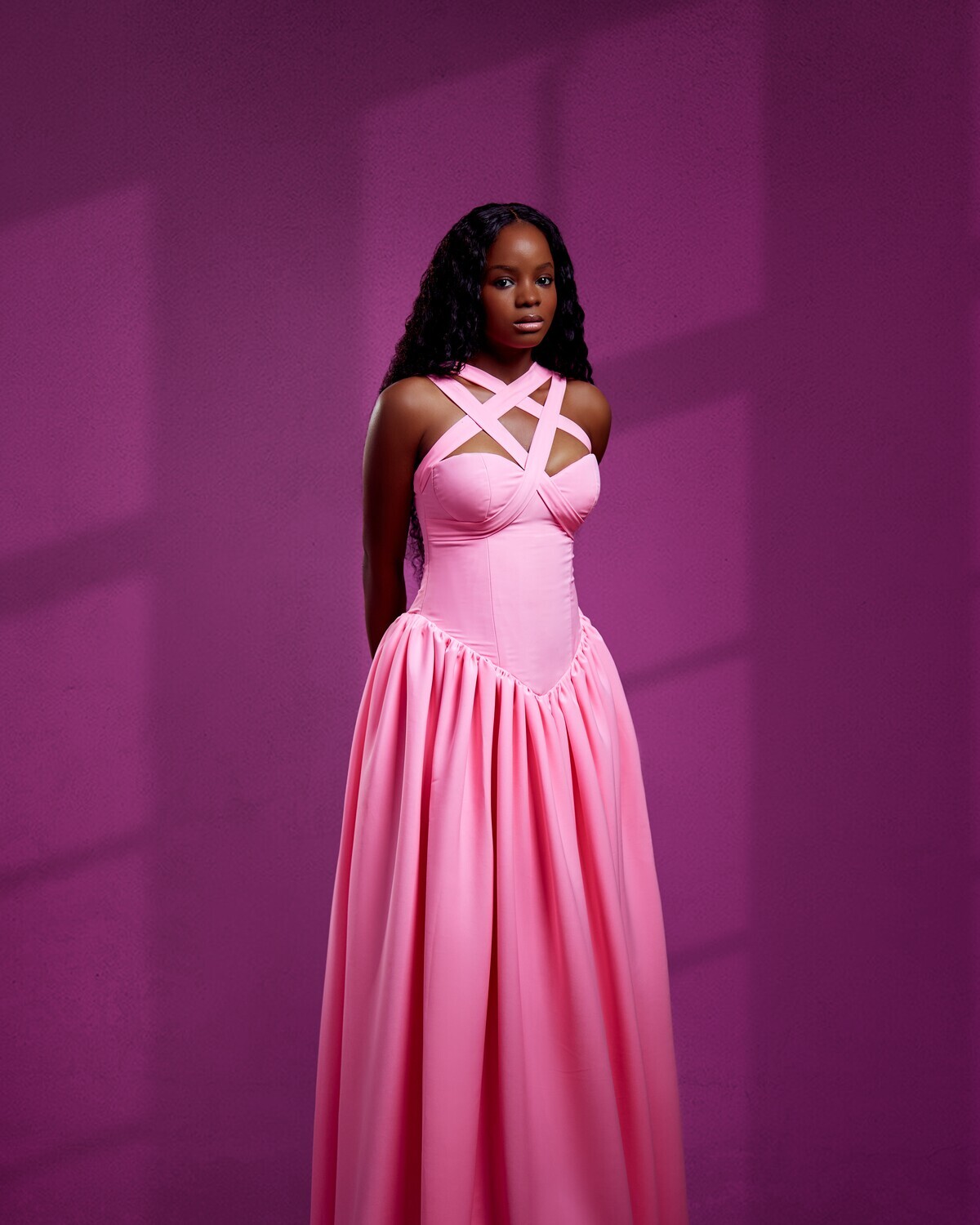 Tiffany Rose Corset Dress - Maxi