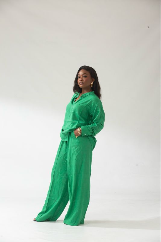 Linen Two Piece Set