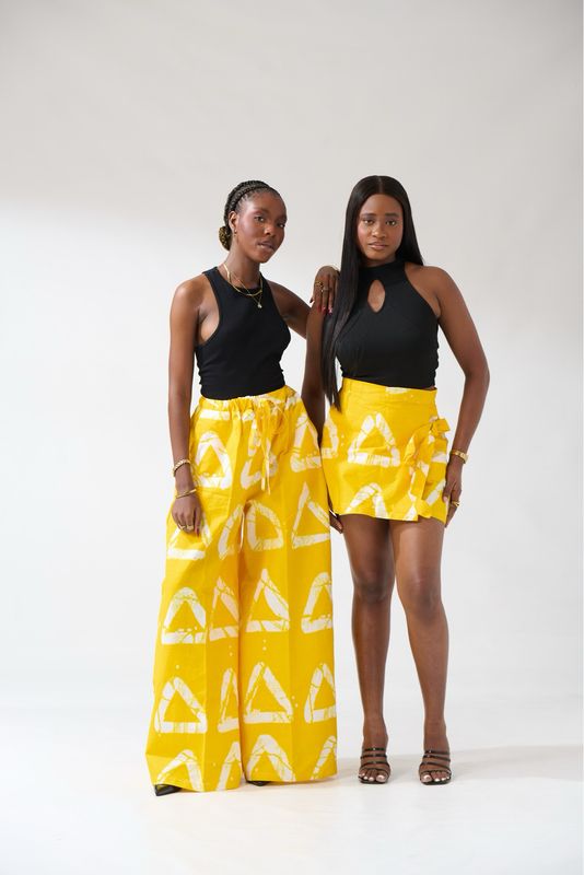 US Special- Bestie bundle Adire (Pants And Skort)