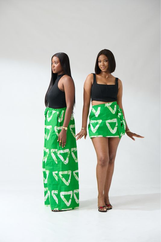 US Special- Bestie bundle Adire (Pants And Skort)