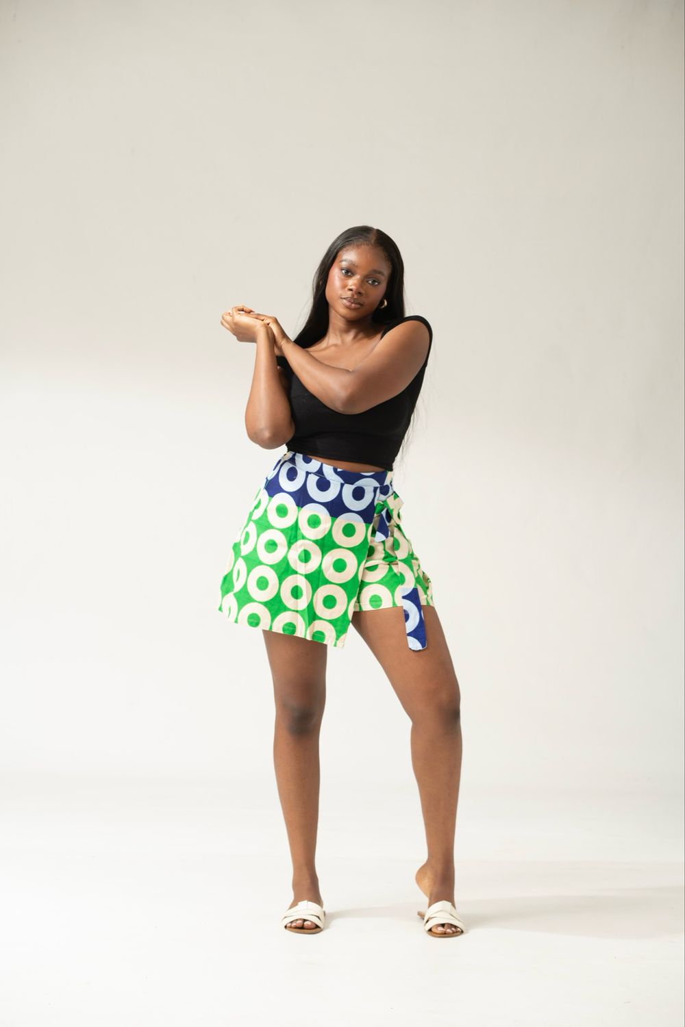 UK Special- Ankara Print Skort