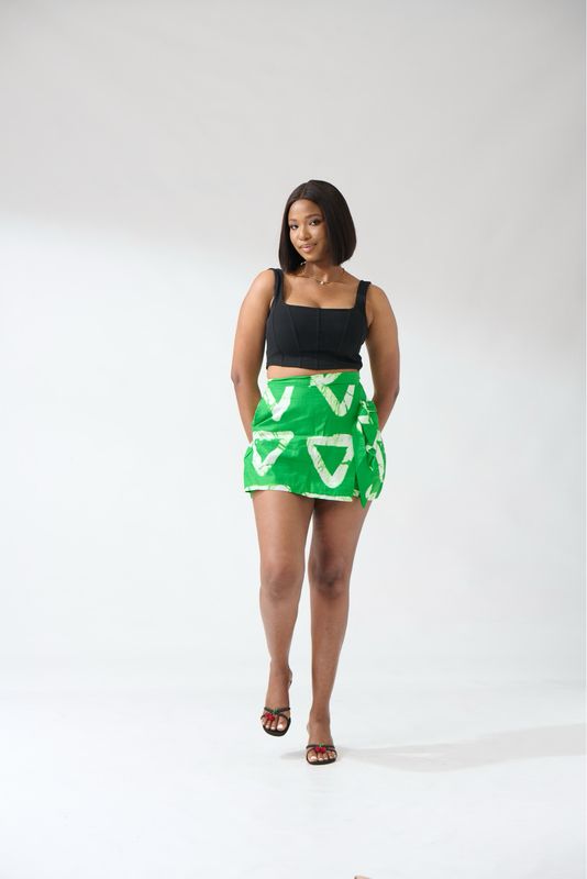 Adire Skort