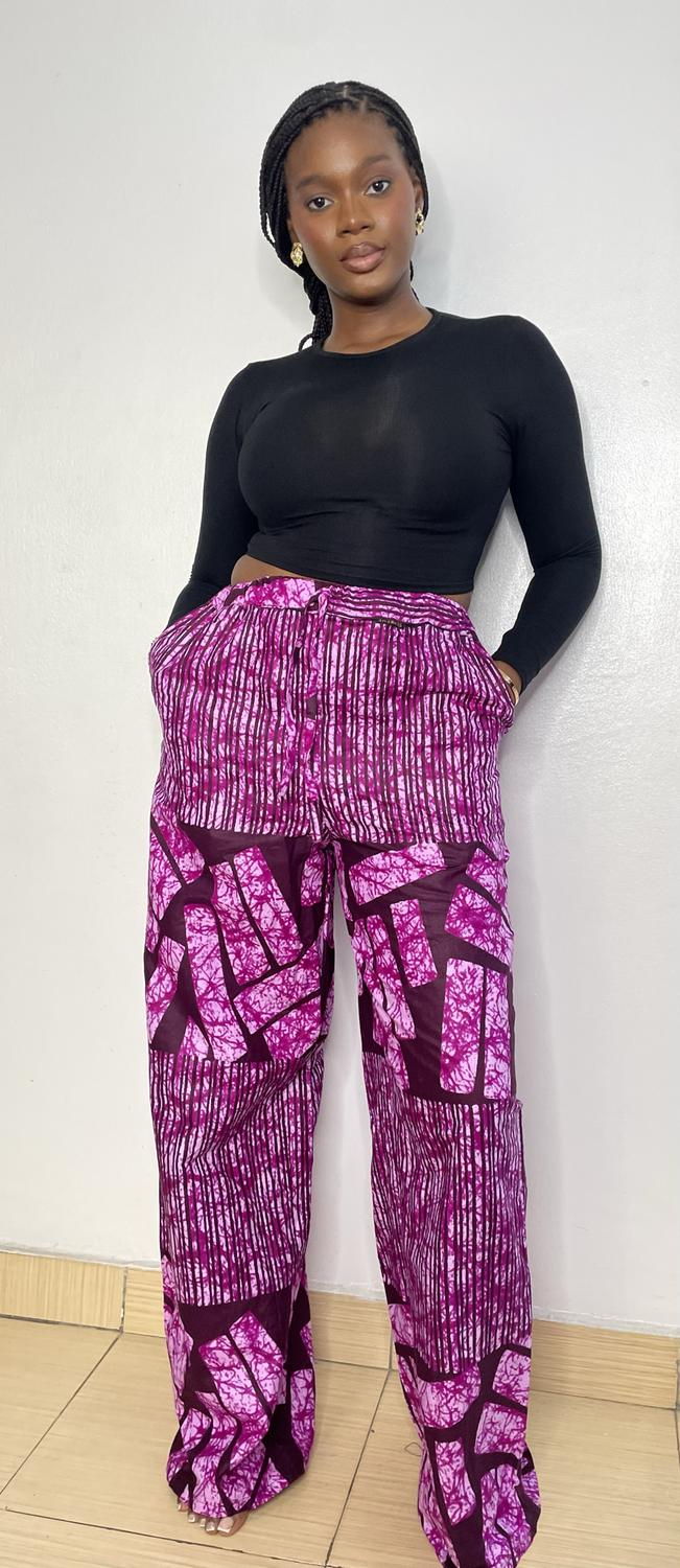 Ankara Print Pants