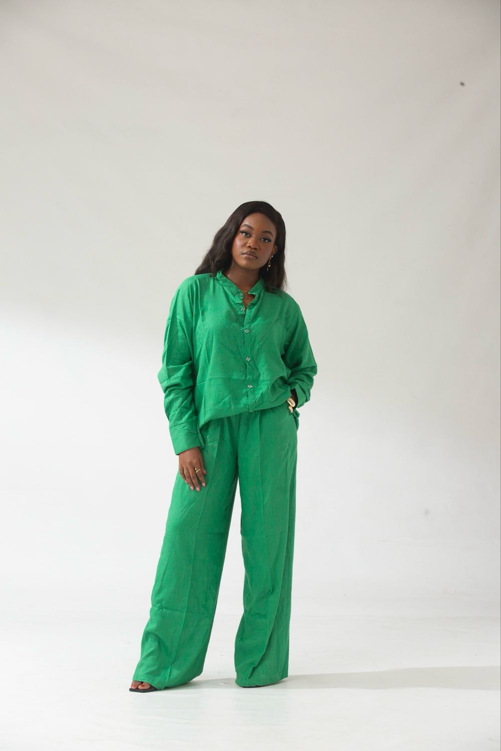 Linen Two Piece Set