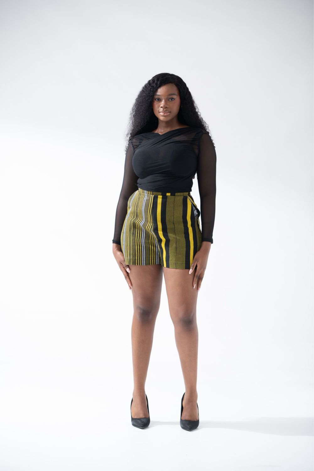 Aso-oke Shorts