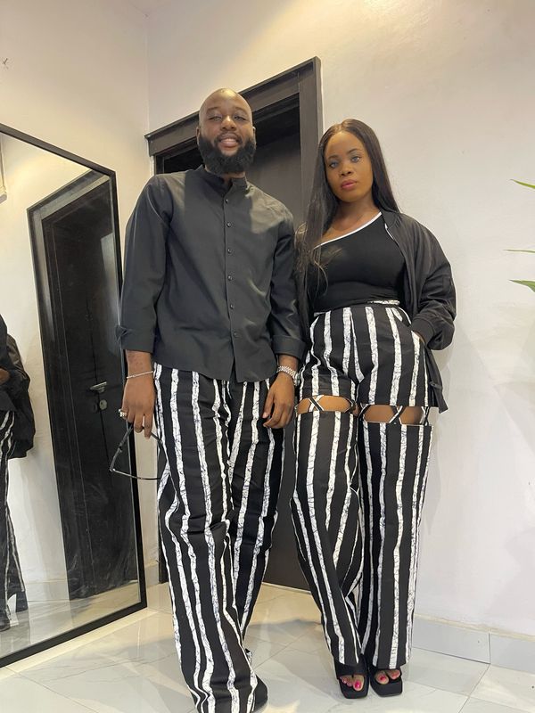 Ankara Striped Set