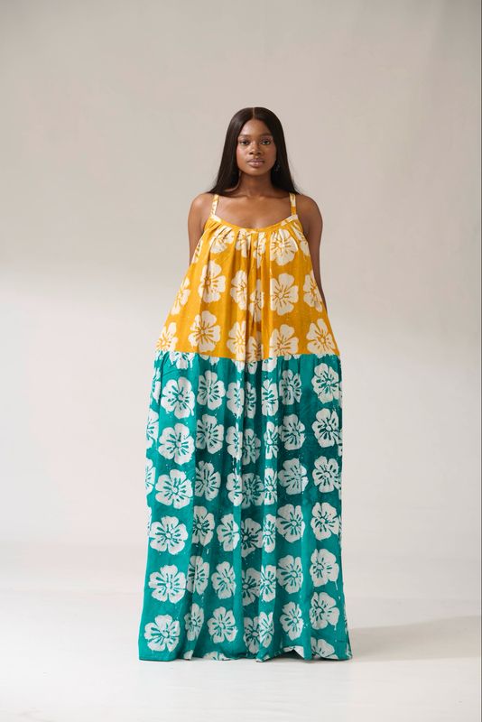 Adire Blended Dress