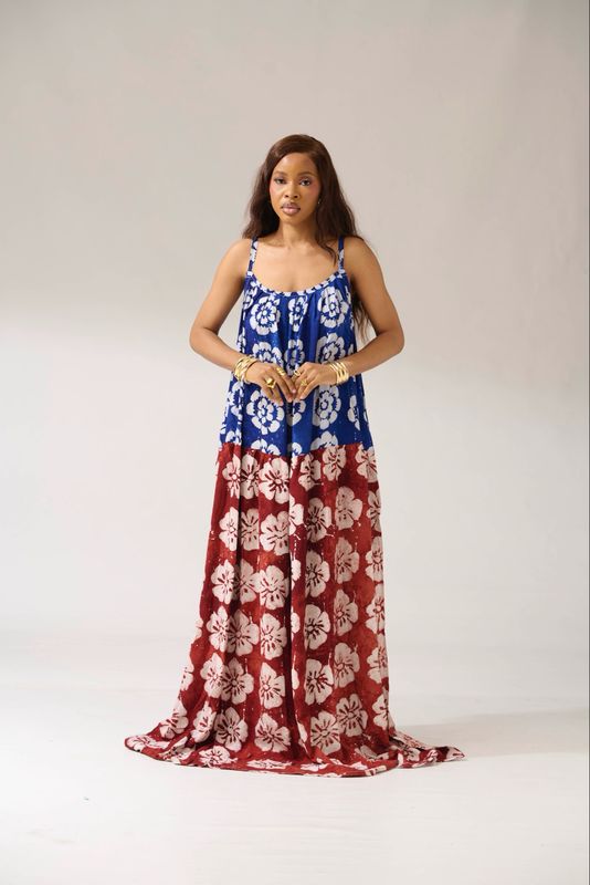 Adire Blended Dress