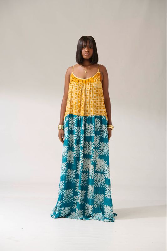 Adire Blended Dress