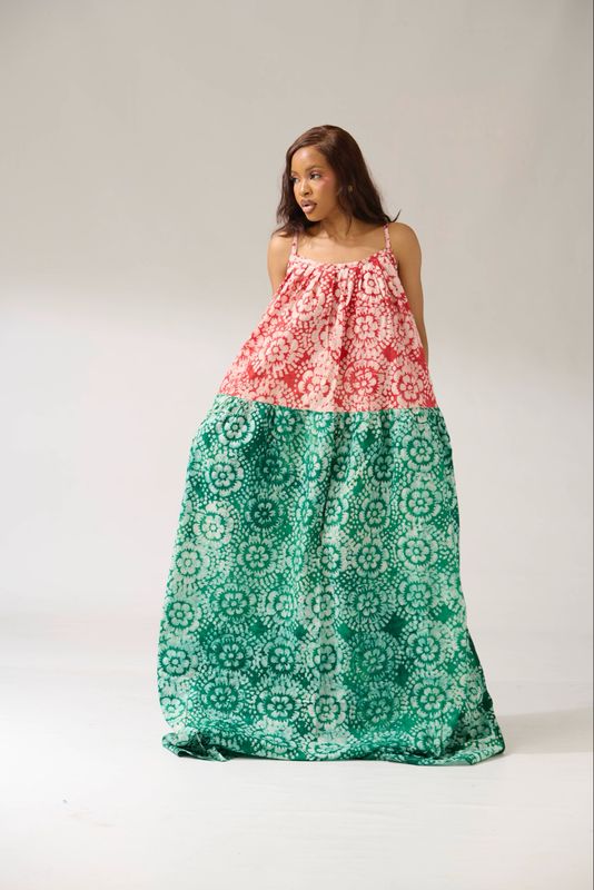 Adire Blended Dress