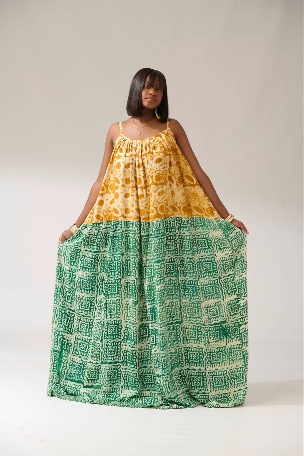 Adire Blended Dress