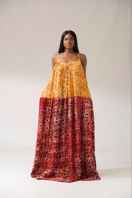 Adire Blended Dress