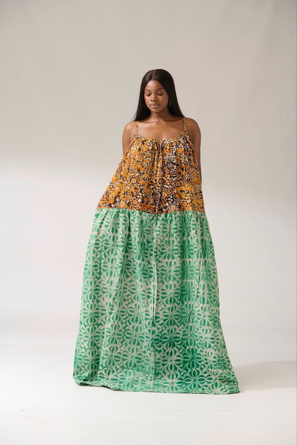 Adire Blended Dress