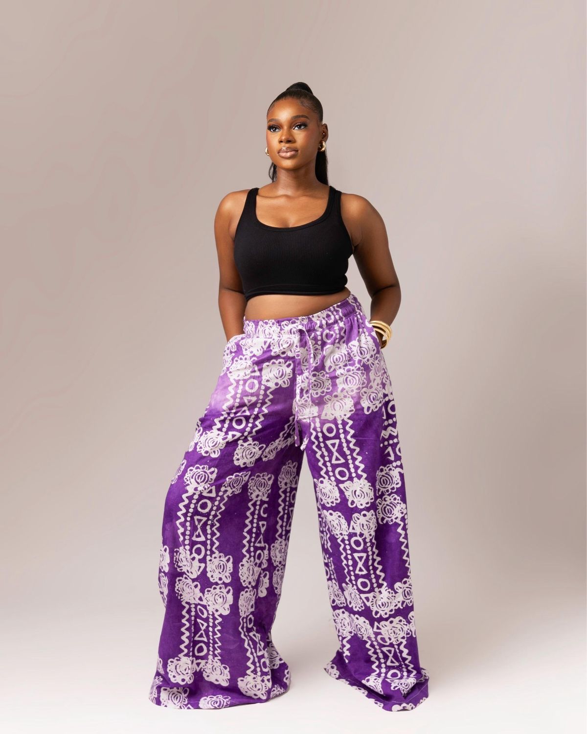 Pre- Order Amore Two-Tone Pants