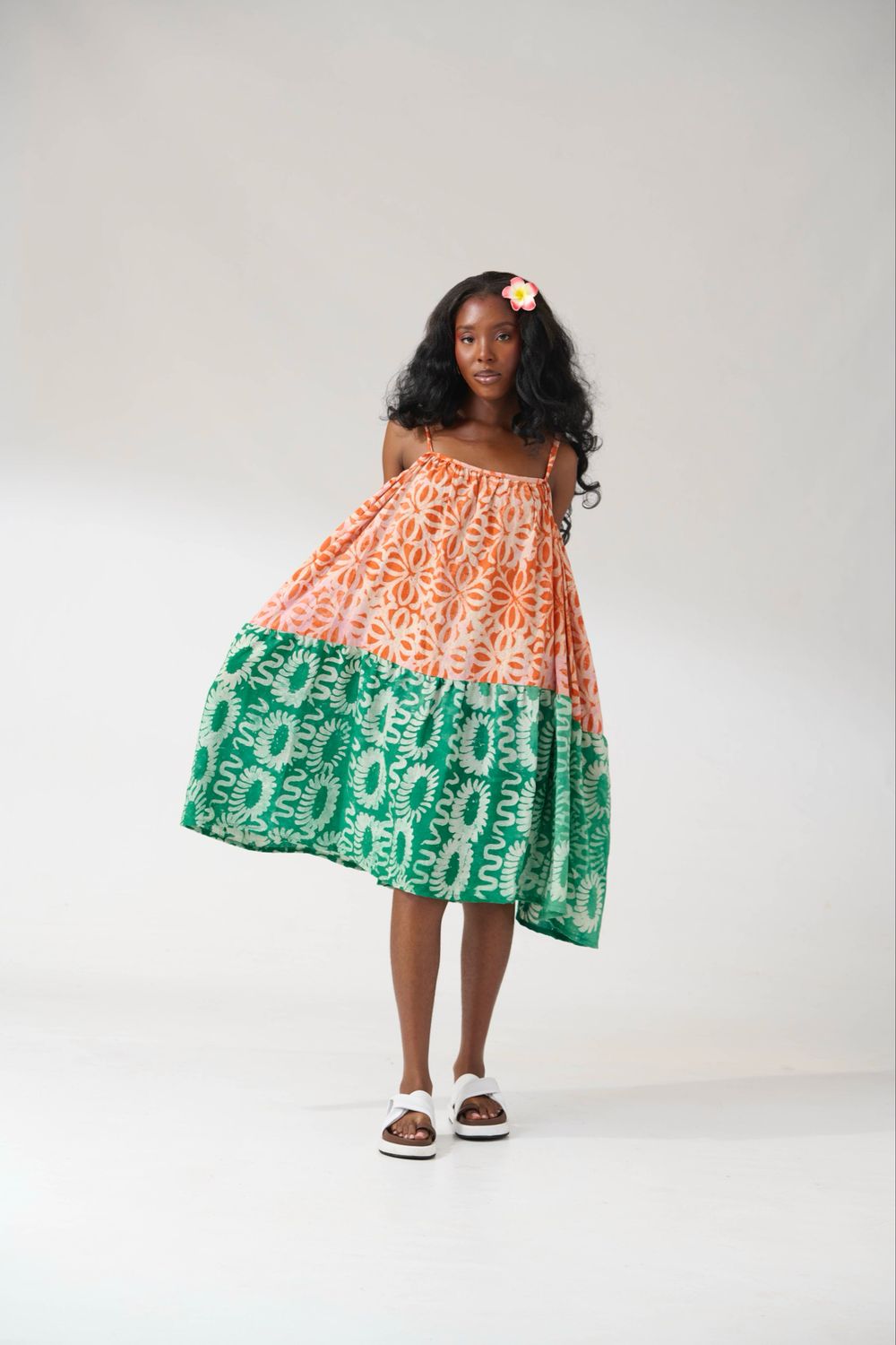 Adire Blended Dress