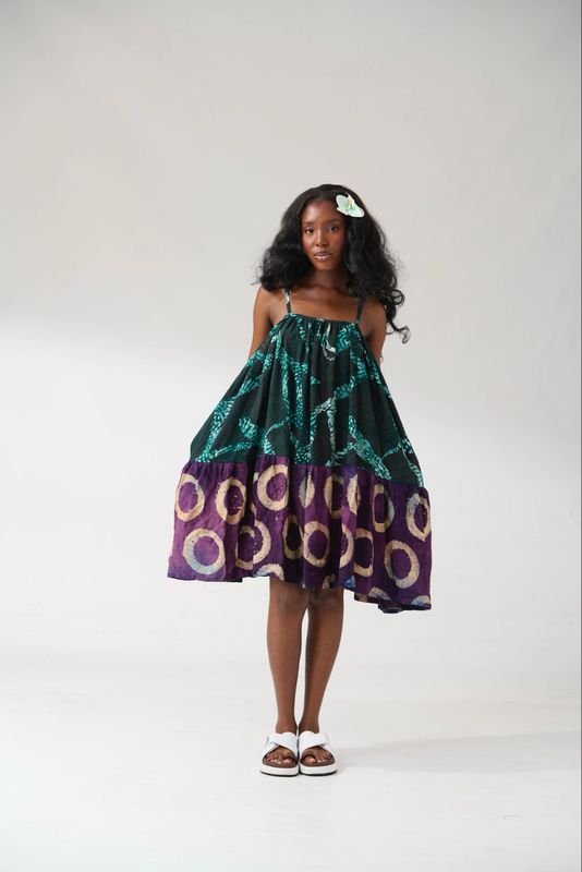 Adire Blended Dress