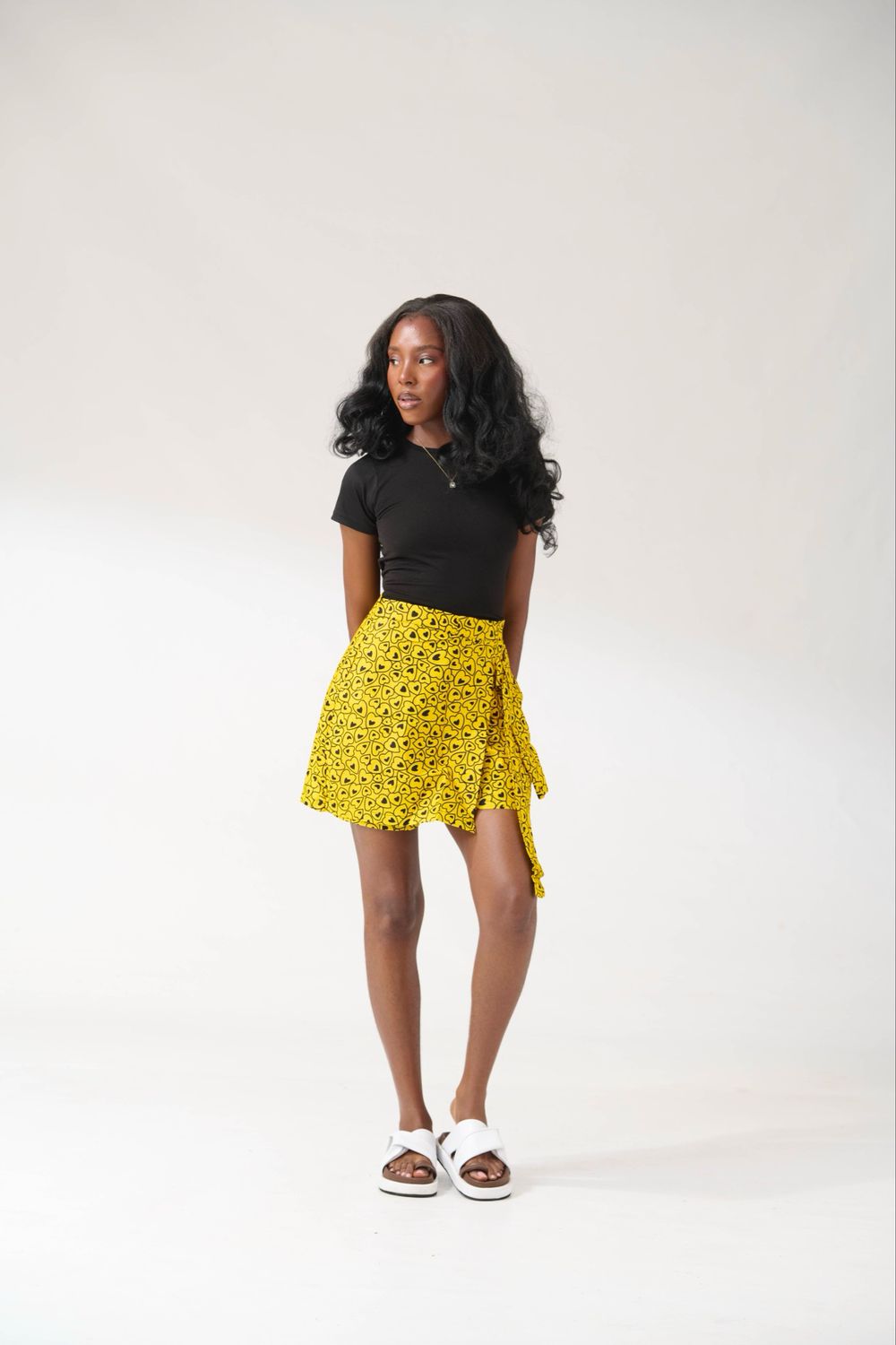 Ankara Tribal Print Skort
