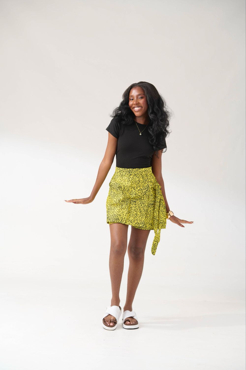 Ankara Tribal Print Skort