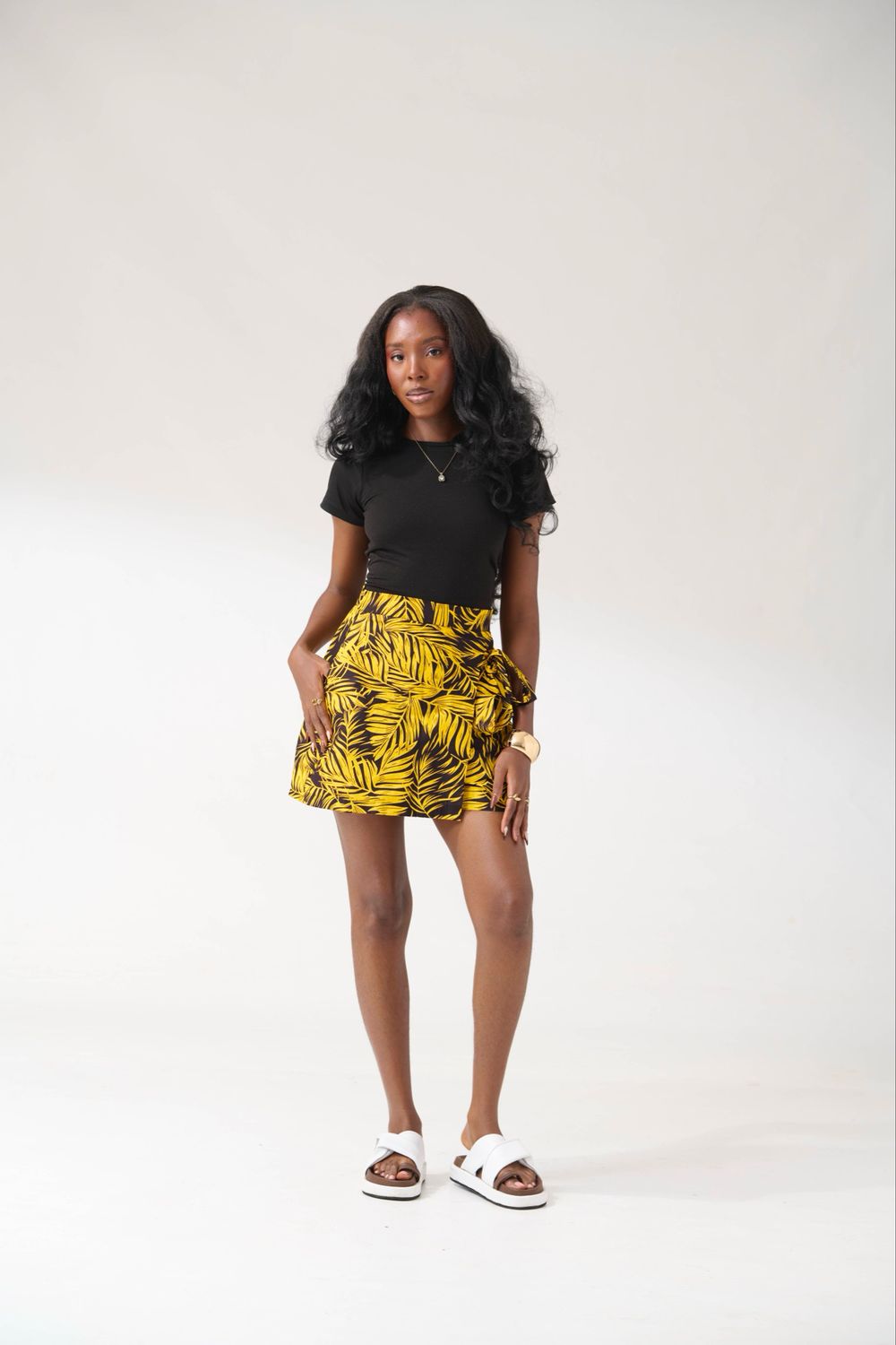 Ankara Tribal Print Skort