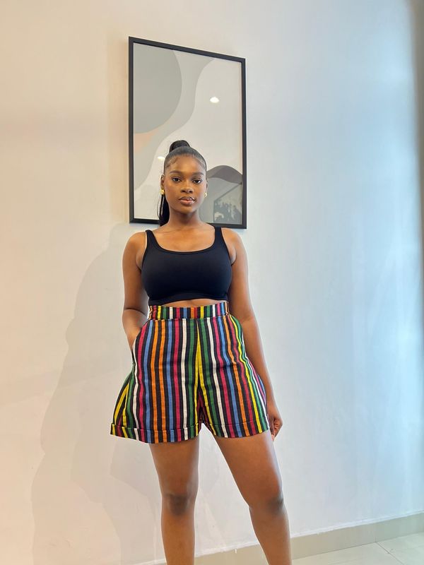 UK Special - Aso-oke Shorts