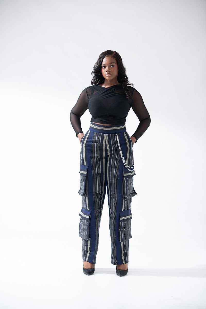 Aso-oke Cargo Pants