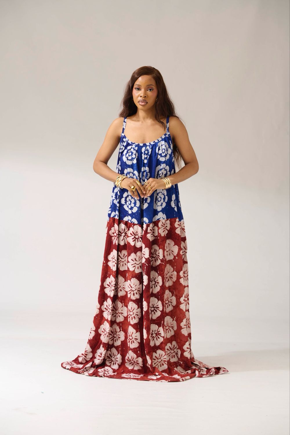 UK Special - Adire Blended Dress