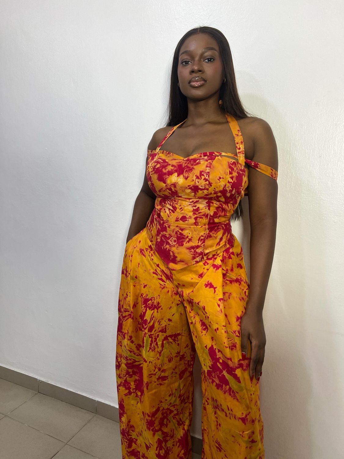 Adire Two Piece