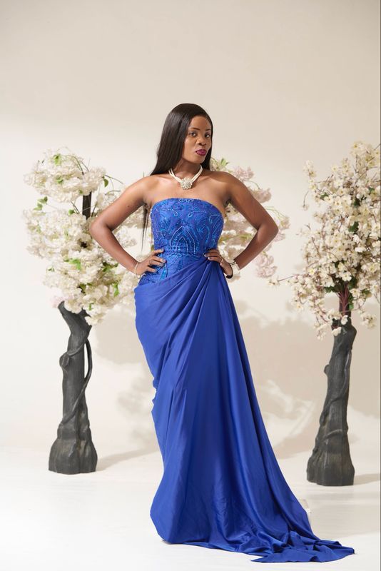 Beaded Dinner Dress