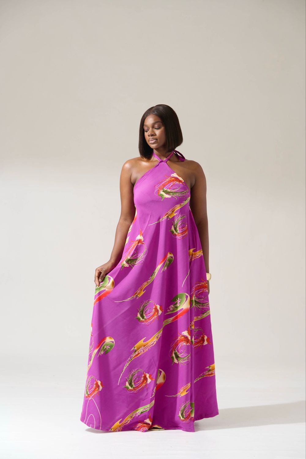 Purple Spring Sundress