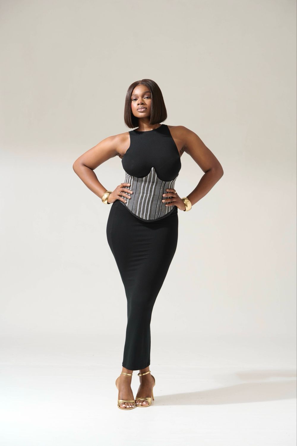 Aso Oke Corset
