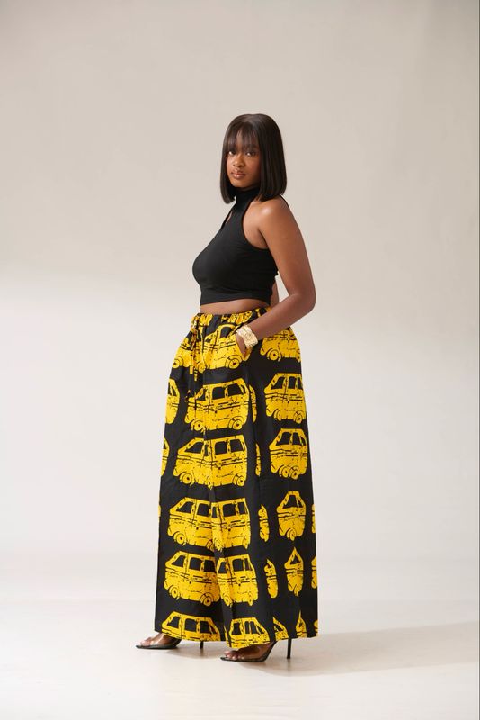 UK Special- Ankara Danfo pants