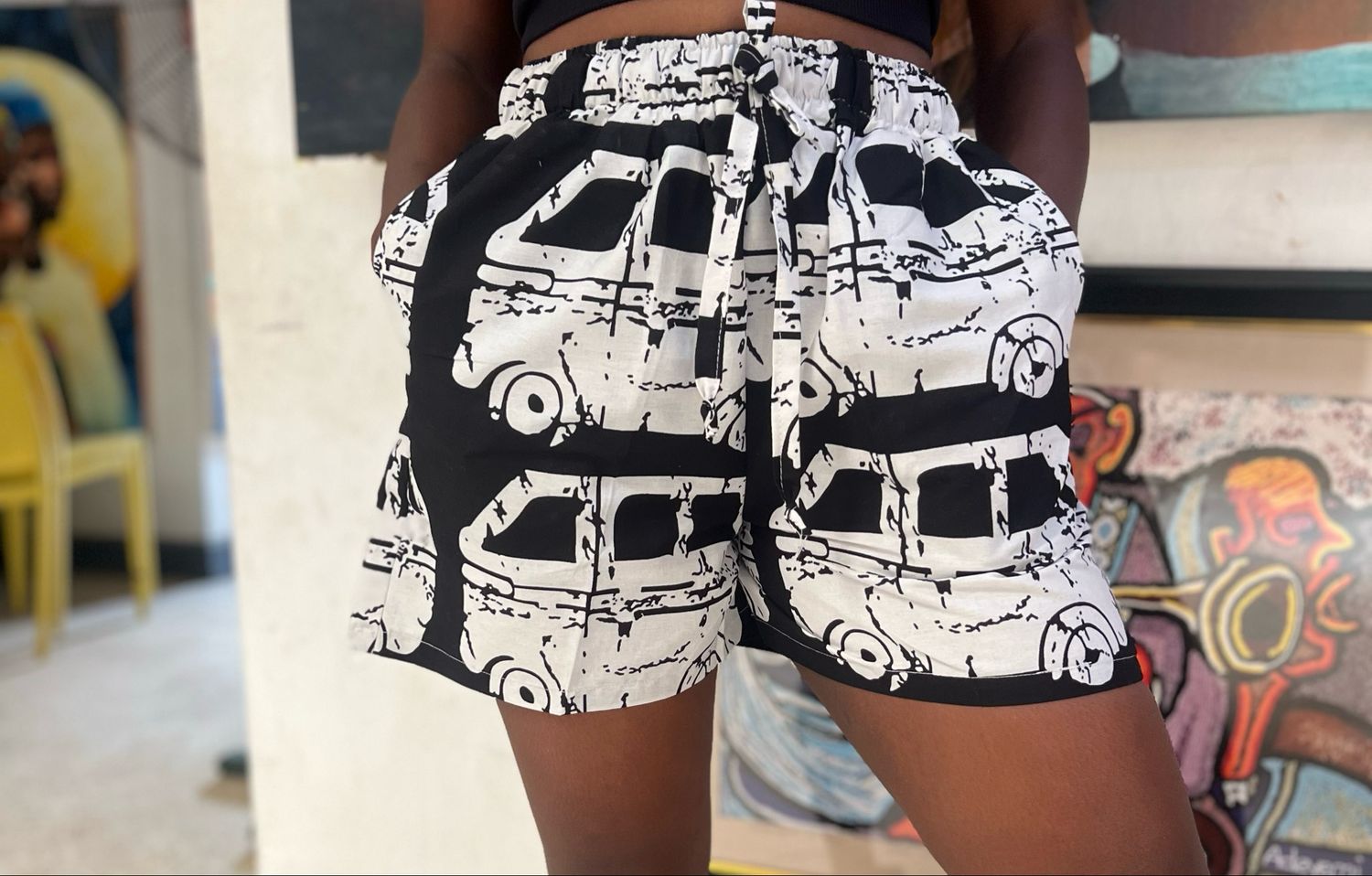 Ankara Play Shorts