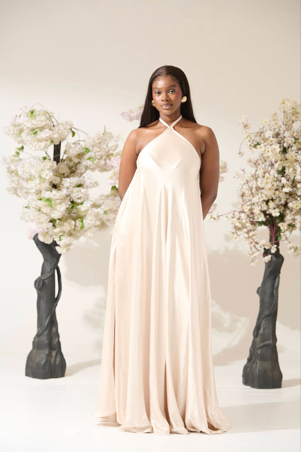 UK Special- A-line Silk Dress