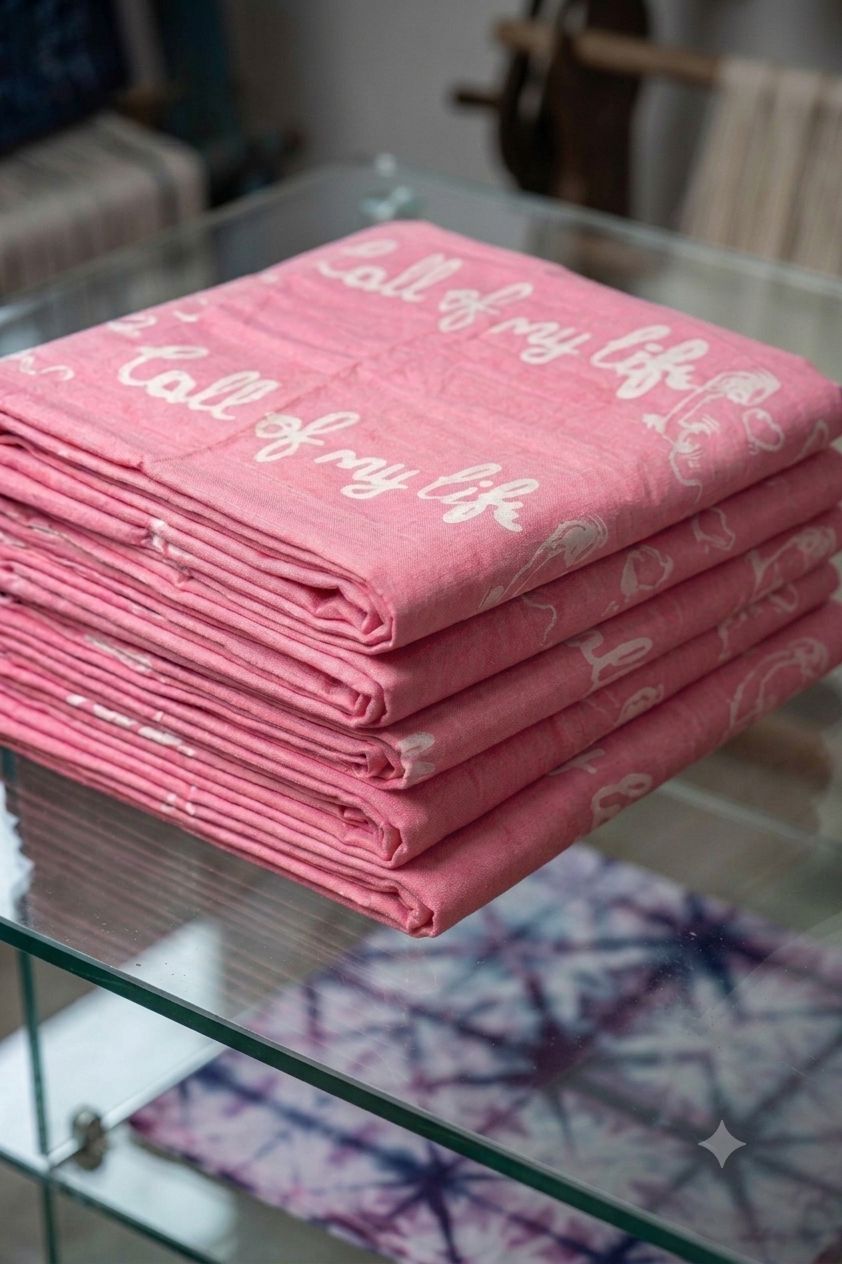 Call Of My Life Custom Adire Fabric