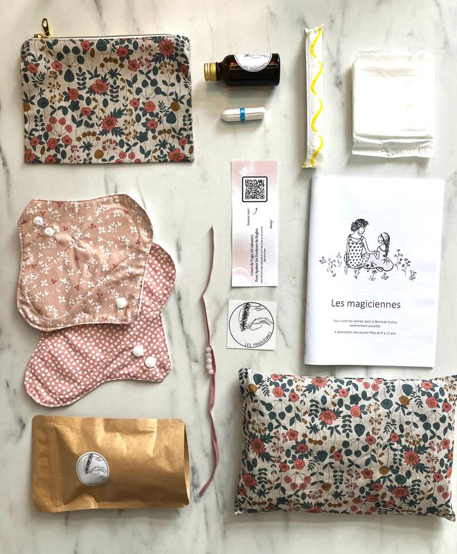 Kit première menstruation