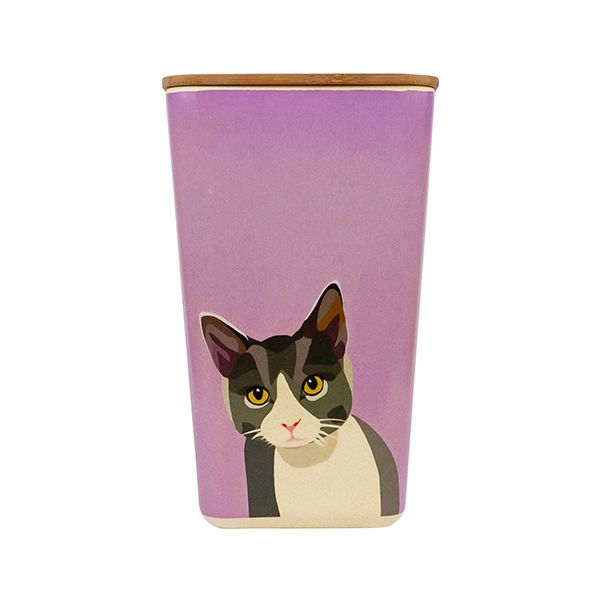 Contenedor de Snacks para Gatos