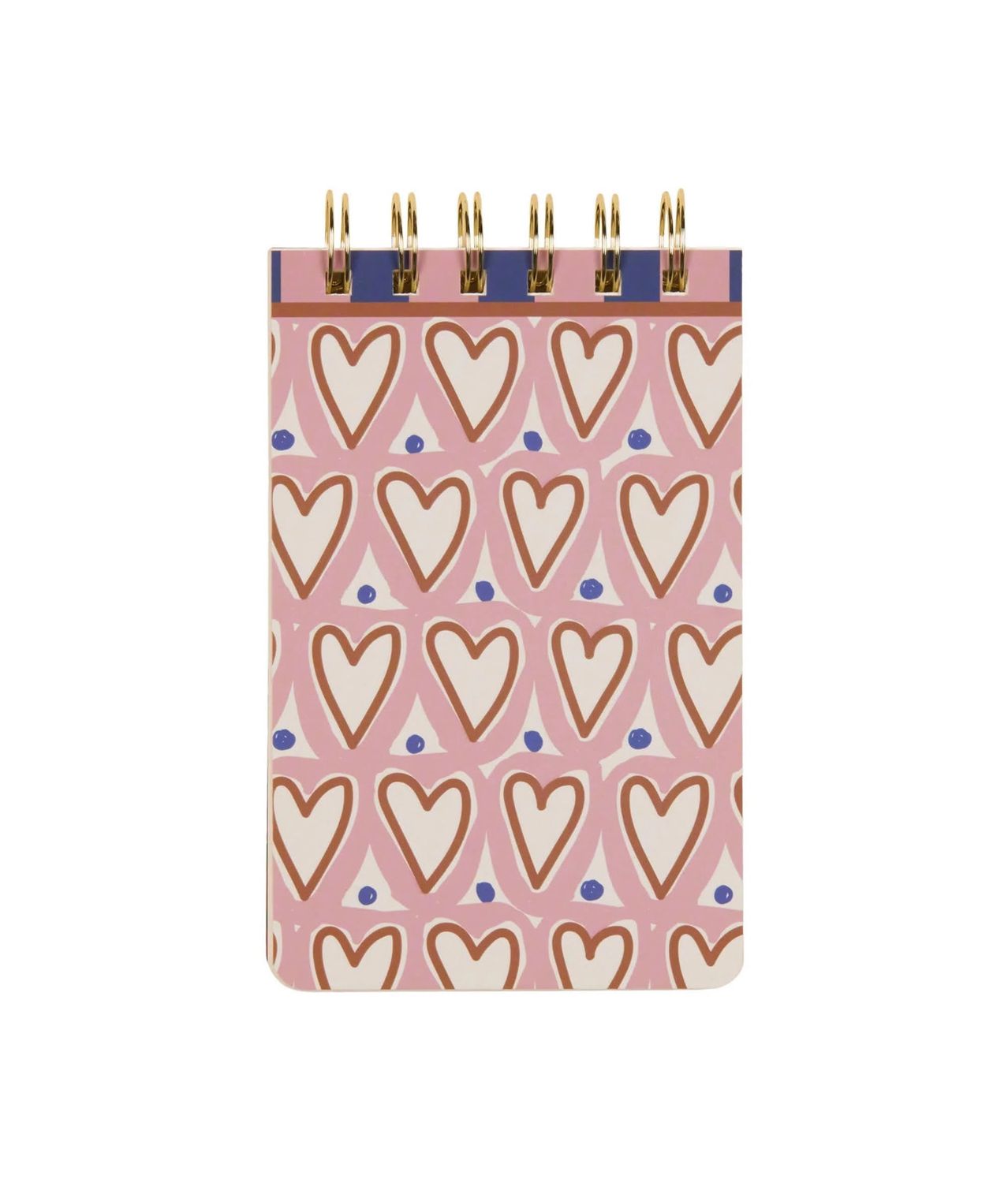 A Dopo Hearts Twin Wire Notepad