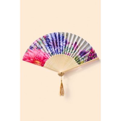 Abanico De Satin- Bountiful Blooms