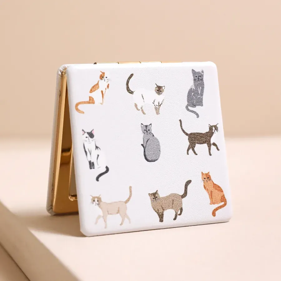 Cat Compact Mirror
